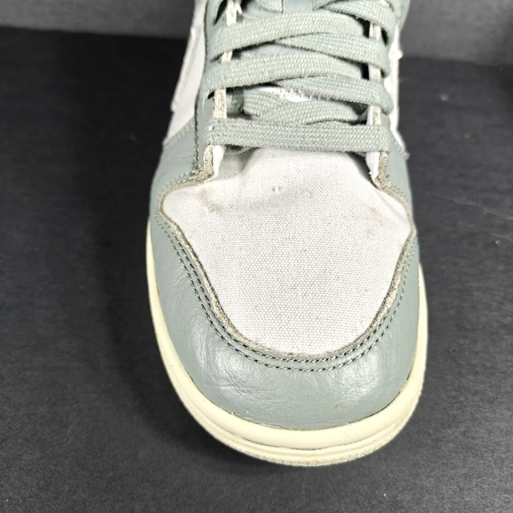 Nike Dunk Low PRM Mica Retro Green Sage Ivory White Shoes Men's Sneakers Size 8